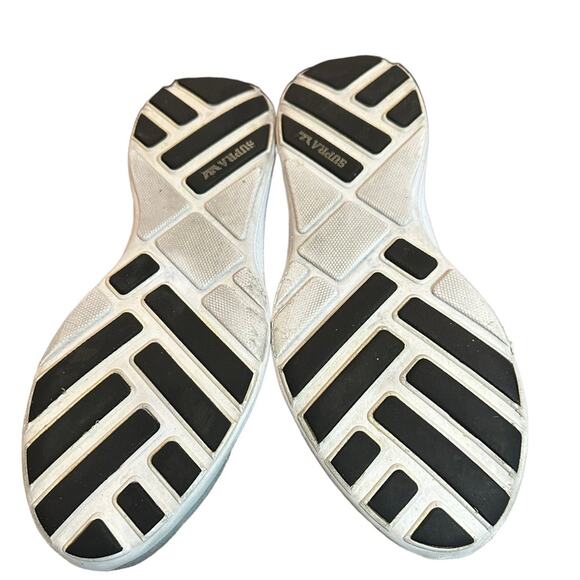 SUPRA gray sneaker lace up knit upper size 9.5 - Picture 5 of 6